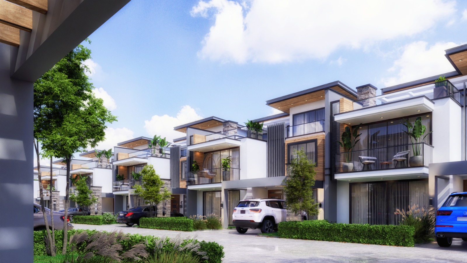  4 Bed Townhouses 